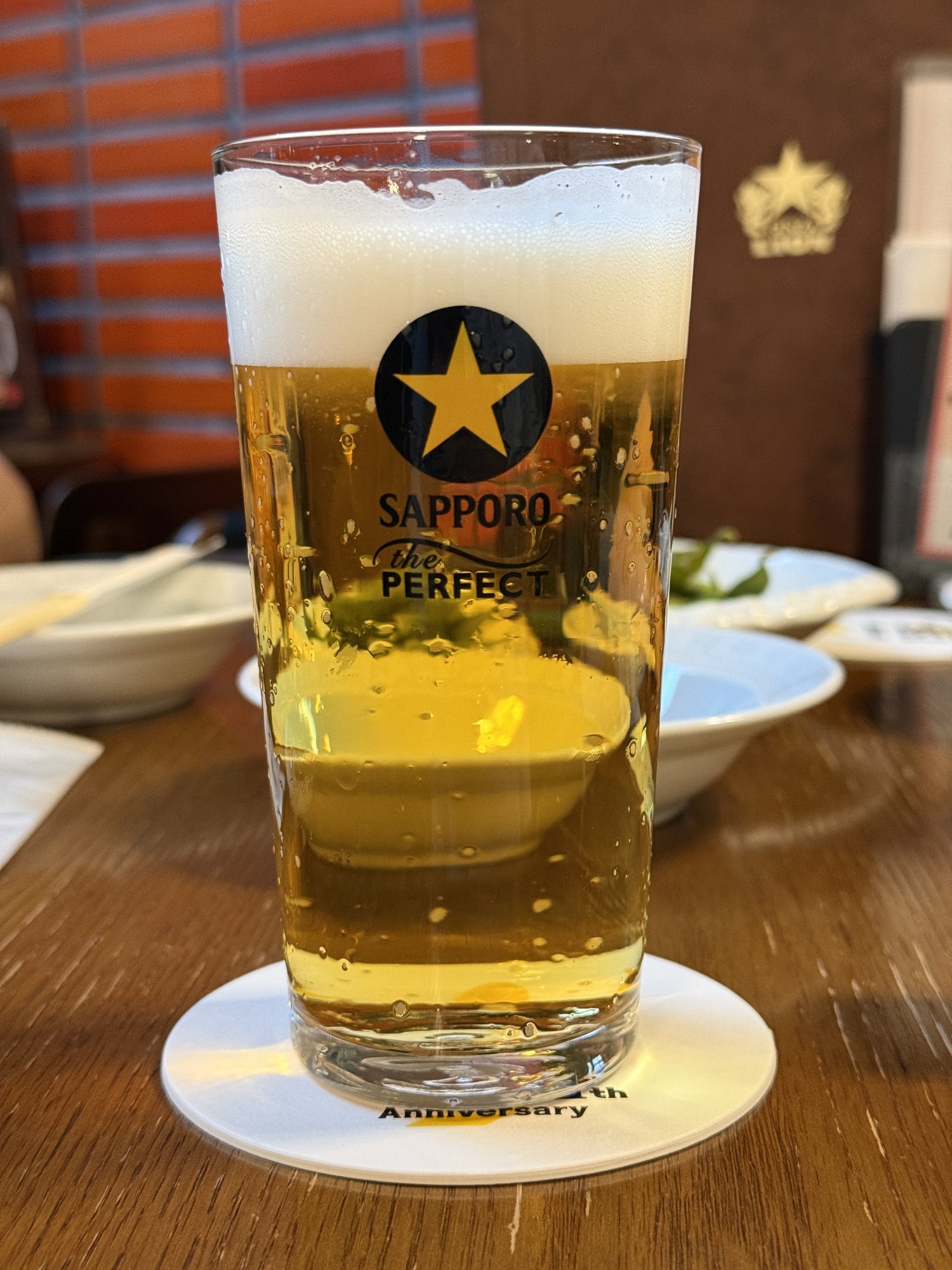 パーフェクト黒ラベル小グラス760円