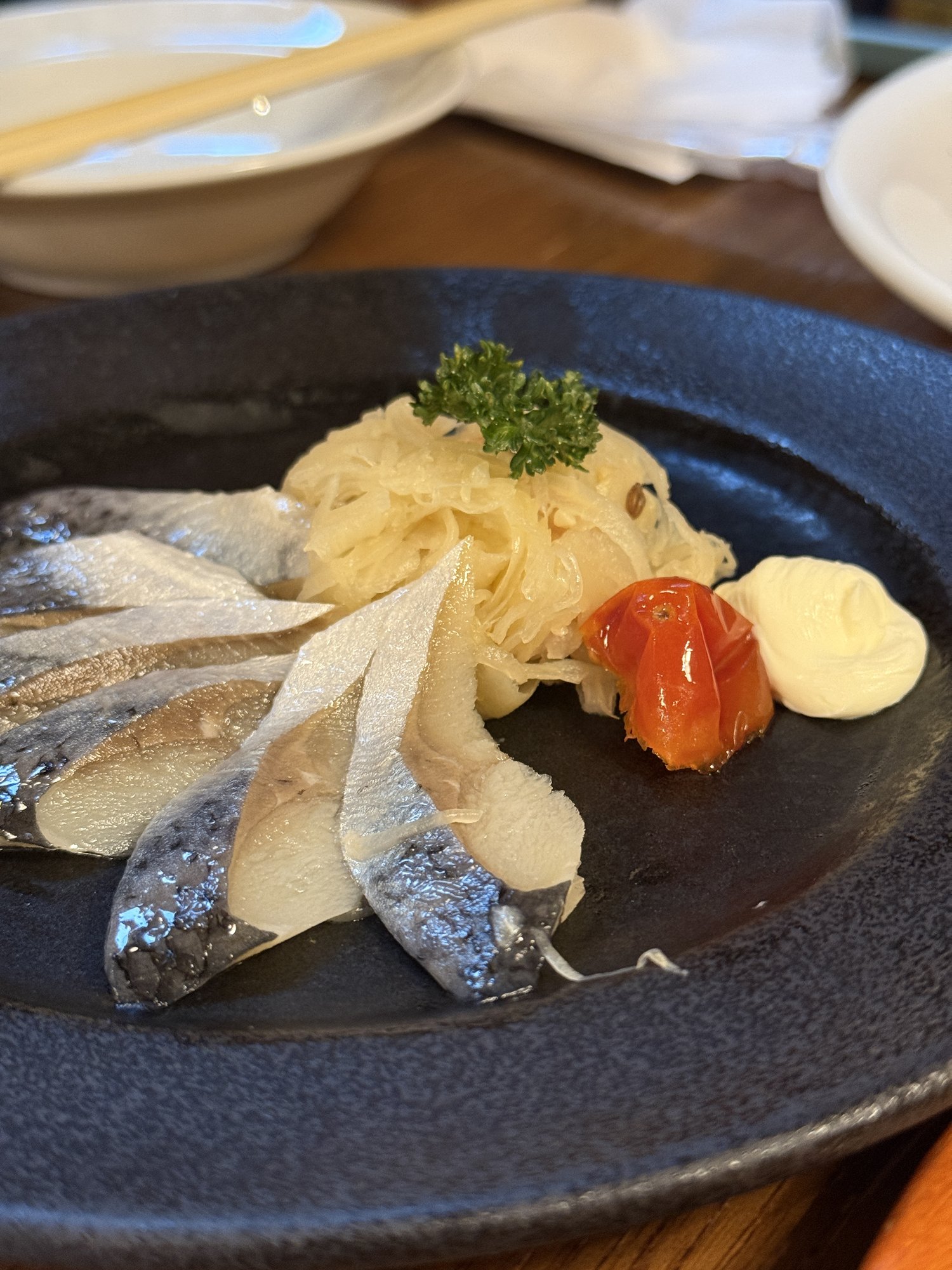 名物ニシンのマリネ880円